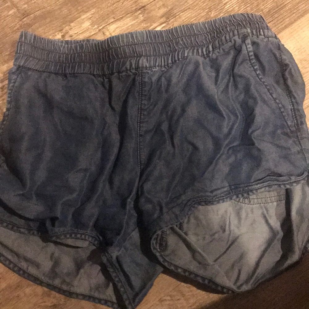 Jean denim stretch banana republic shorts